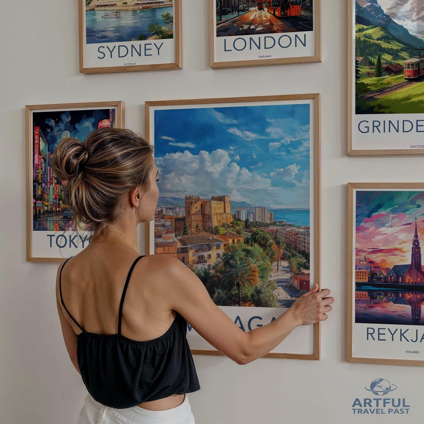 Malaga Poster - Spain Wall Art