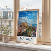 Malaga Poster - Spain Wall Art