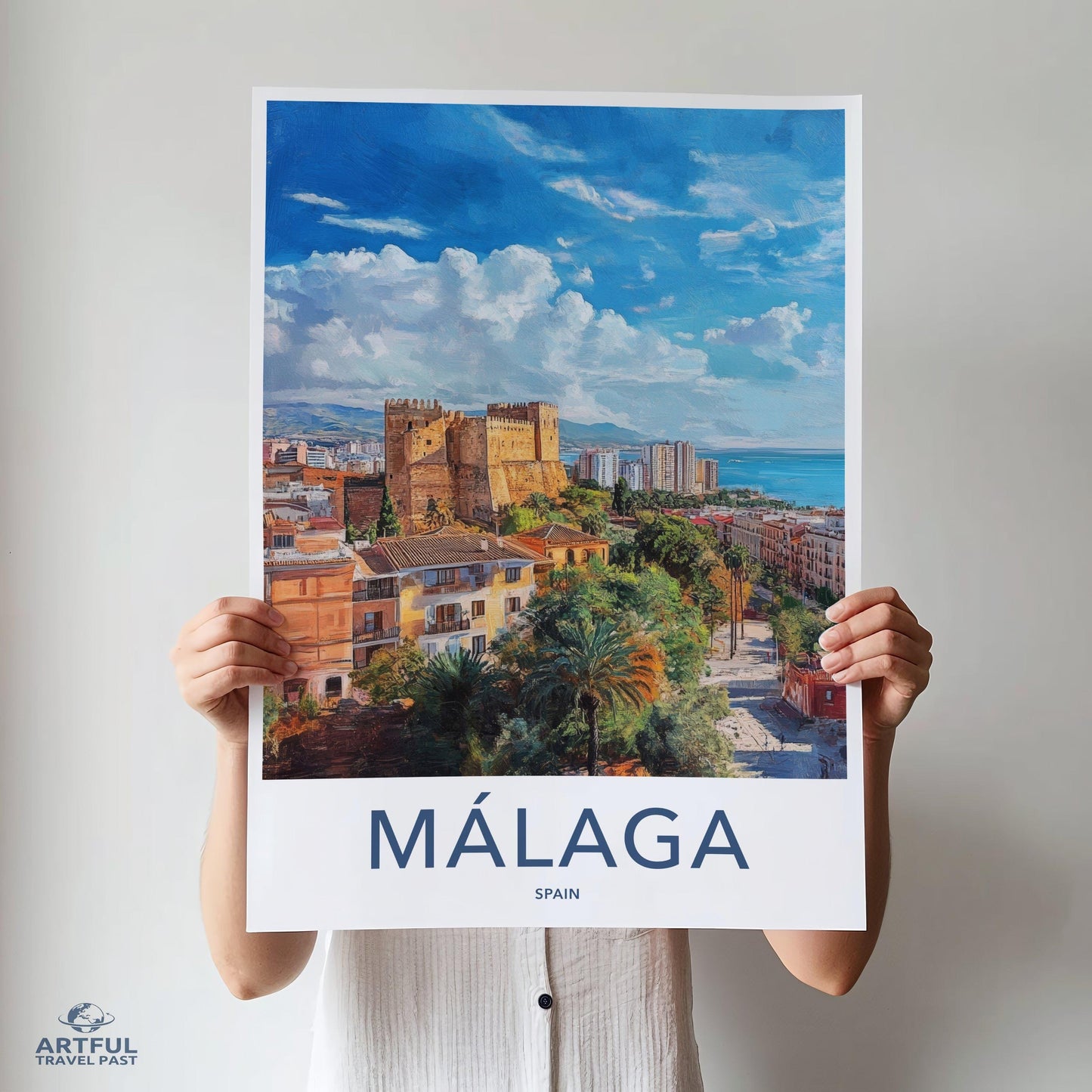 Malaga Poster - Spain Wall Art