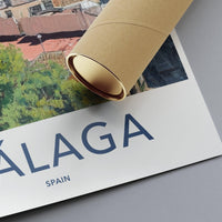 Malaga Poster - Spain Wall Art