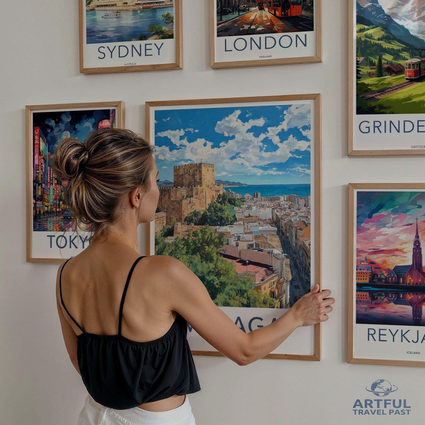 Malaga Poster - Spain Wall Art