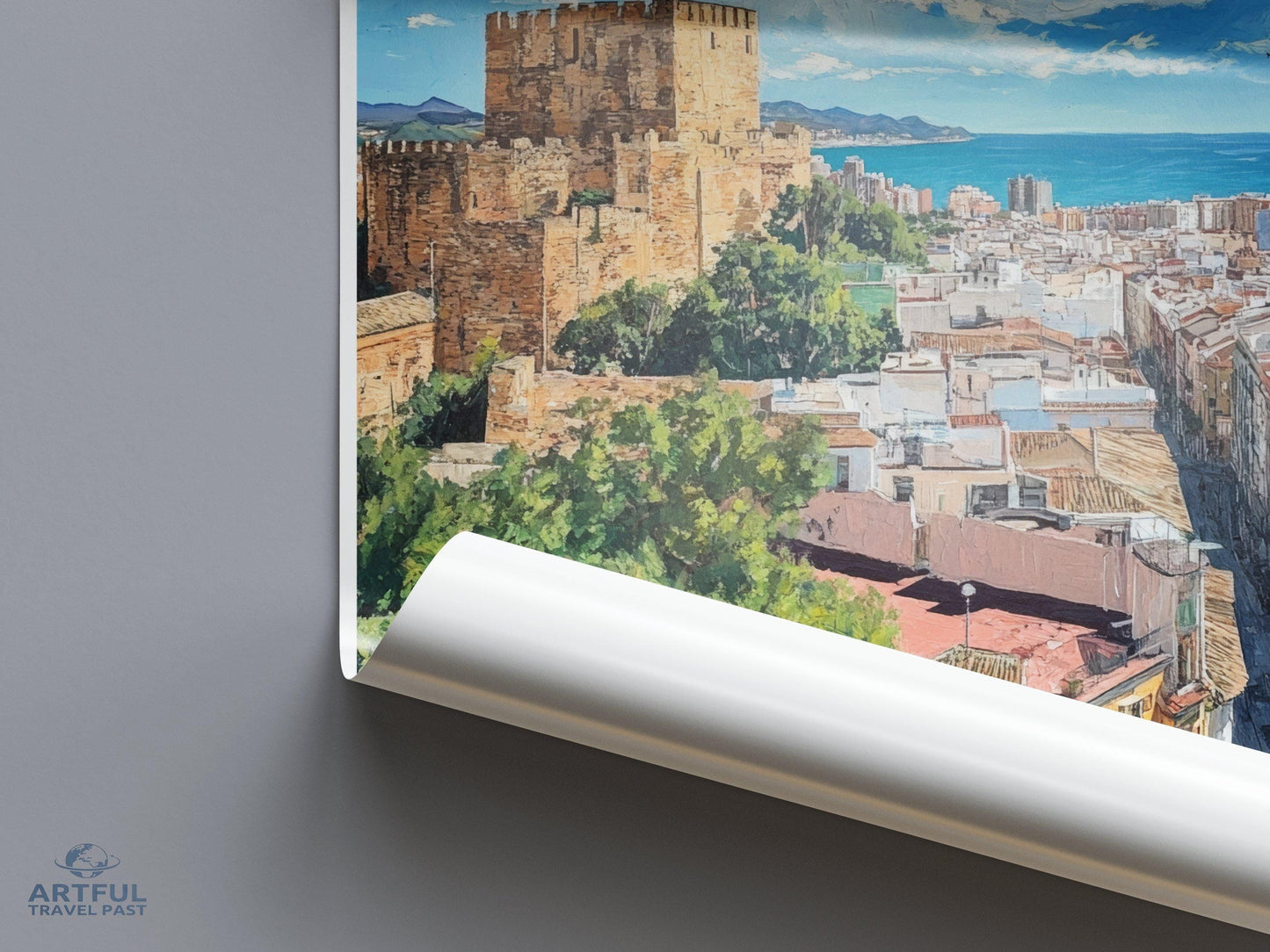 Malaga Poster - Spain Wall Art
