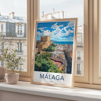 Malaga Poster - Spain Wall Art