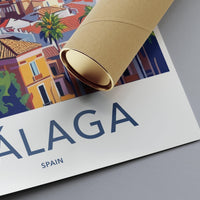 Malaga Poster - Spain Wall Art