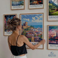 Malaga Poster - Spain Wall Art