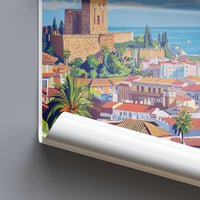 Malaga Poster - Spain Wall Art
