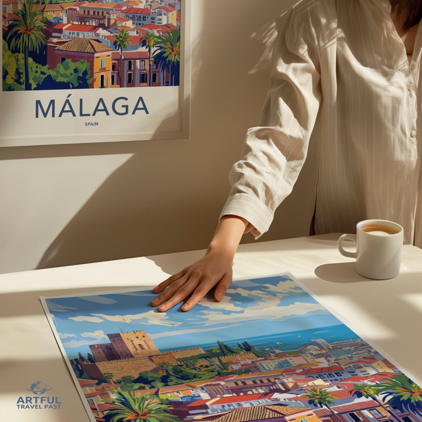 Malaga Poster - Spain Wall Art