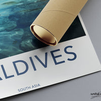 Malé Poster - Maldives Wall Art