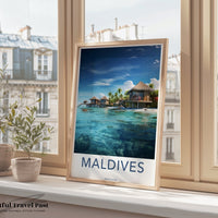 Malé Poster - Maldives Wall Art