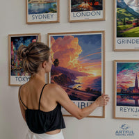 Malibu Poster - California Wall Art