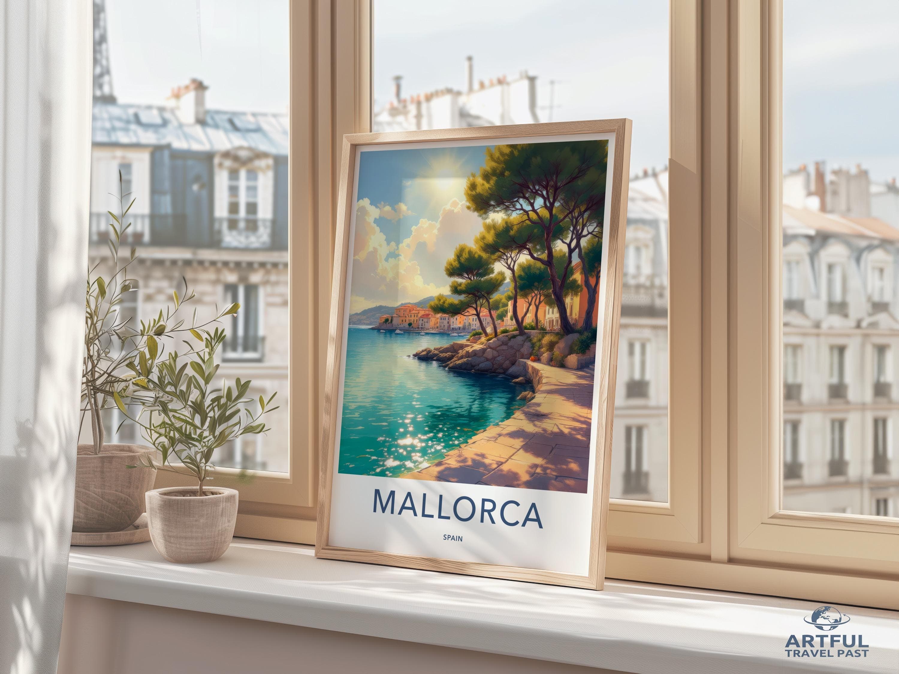 Mallorca Poster - Spain Wall Art