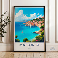 Mallorca Poster - Spain Wall Art