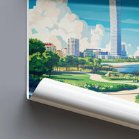 Malmö Poster | Sweden Wall Art | Scandinavia Decor