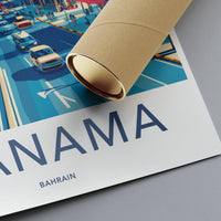 Manama Poster - Bahrain Wall Art
