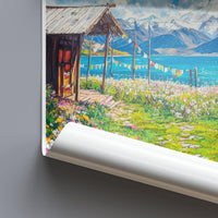 Manasarovar Poster - Tibet Wall Art