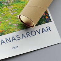Manasarovar Poster - Tibet Wall Art