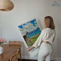 Manasarovar Poster - Tibet Wall Art