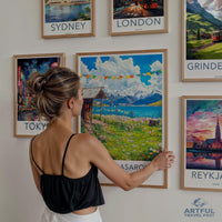 Manasarovar Poster - Tibet Wall Art