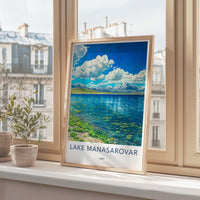 Manasarovar Poster - Tibet Wall Art