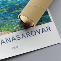 Manasarovar Poster - Tibet Wall Art