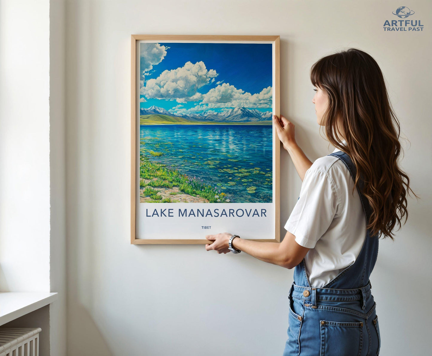 Manasarovar Poster - Tibet Wall Art