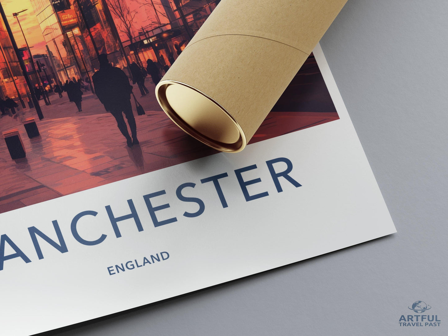 Manchester England Poster