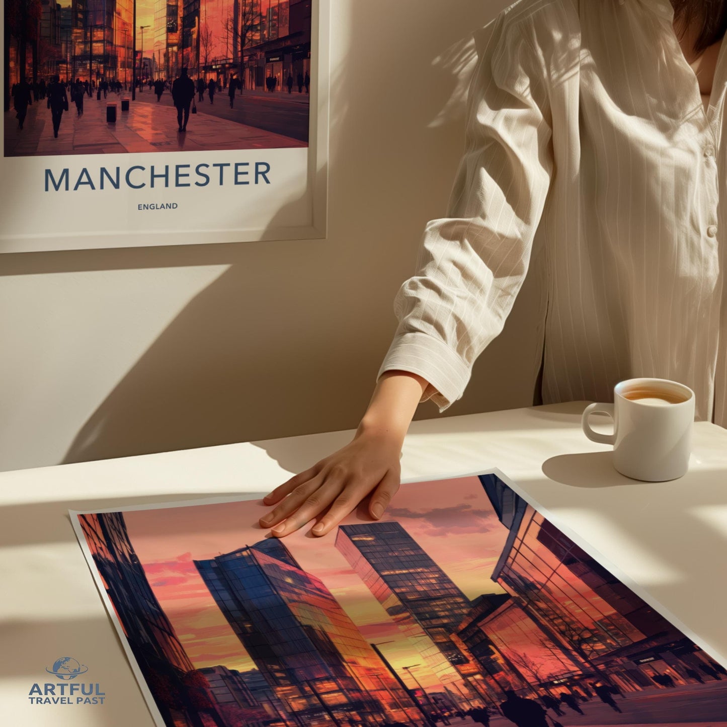 Manchester England Poster
