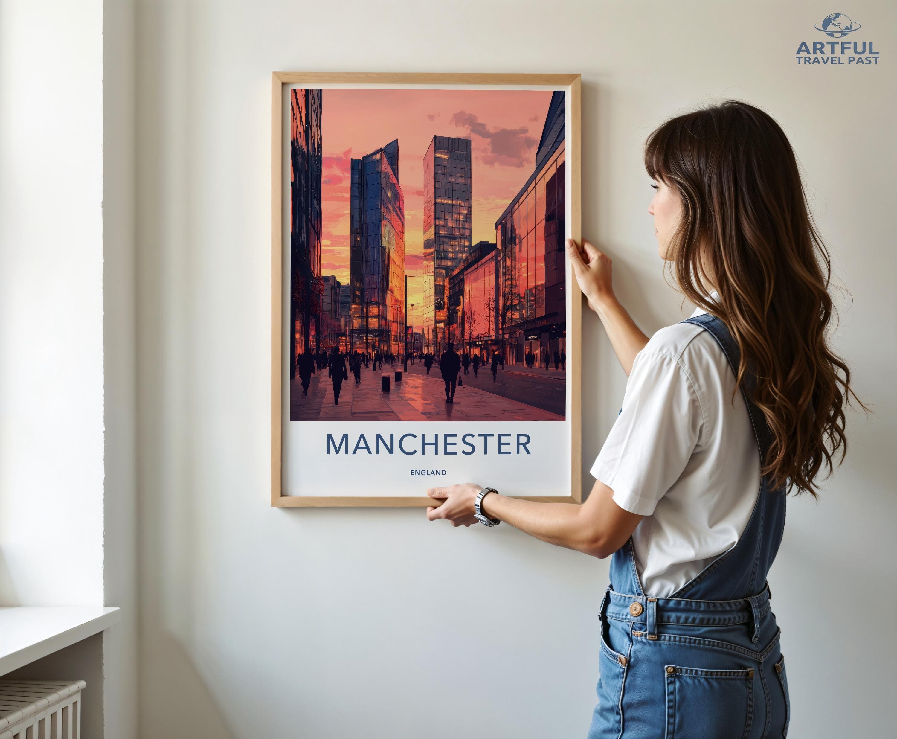 Manchester England Poster