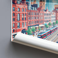 Manchester England Poster - Wall Art