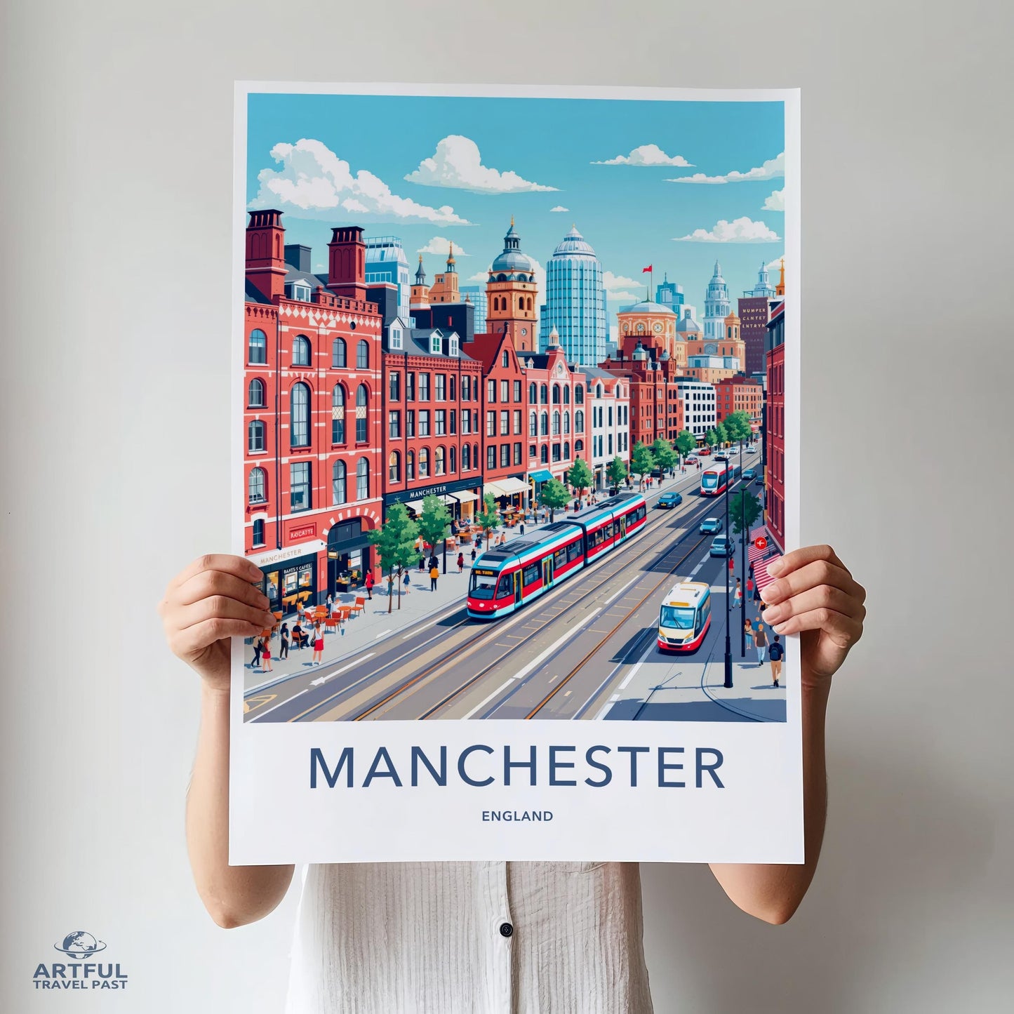 Manchester England Poster - Wall Art
