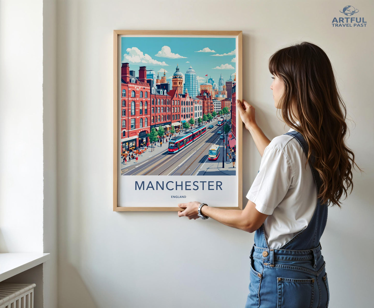 Manchester England Poster - Wall Art