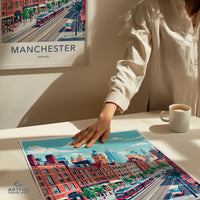 Manchester England Poster - Wall Art