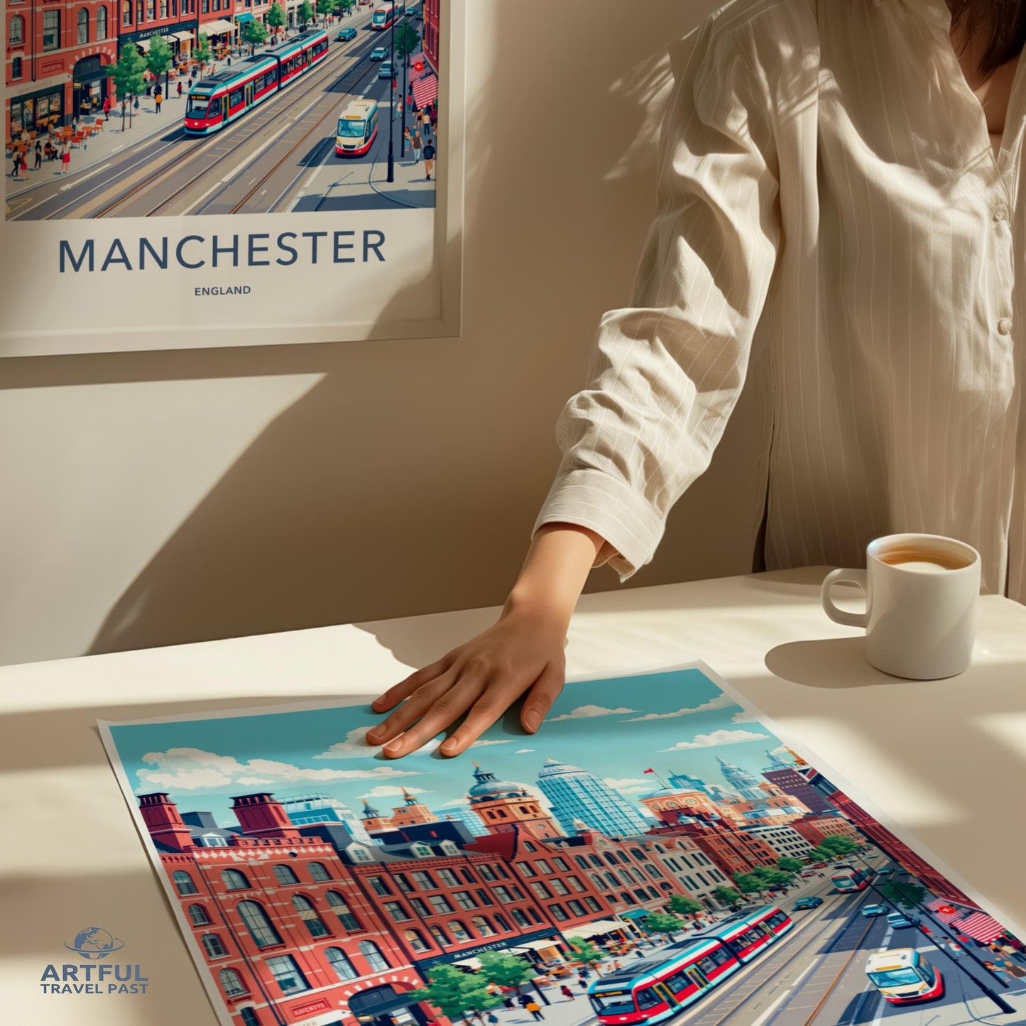 Manchester England Poster - Wall Art