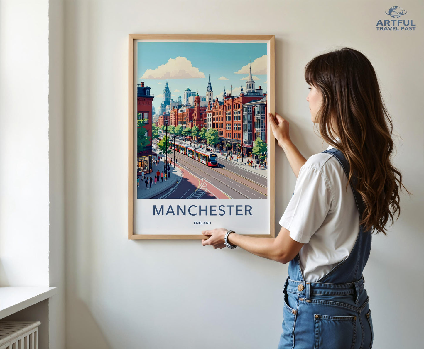 Manchester Poster - England Wall Art
