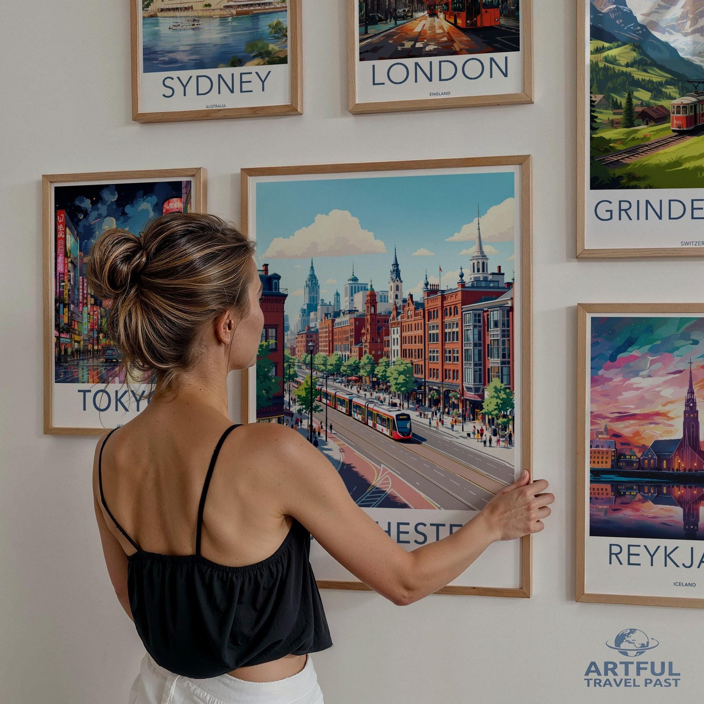 Manchester Poster - England Wall Art