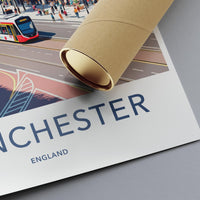 Manchester Poster - England Wall Art