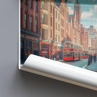Manchester Poster - England Wall Art