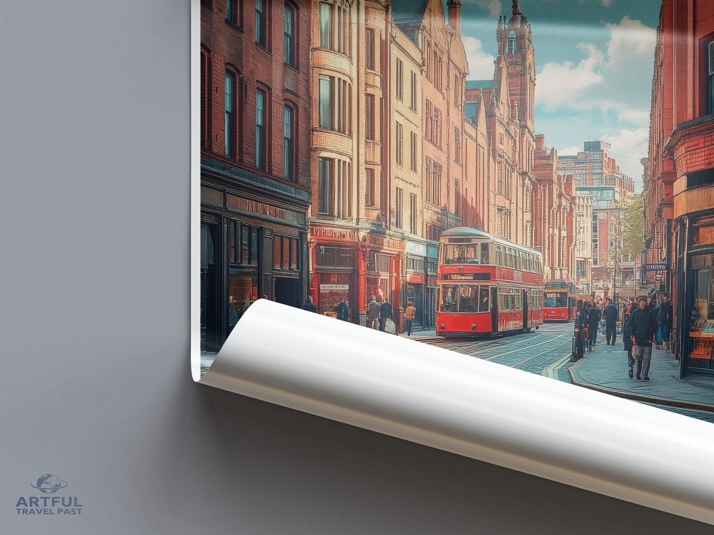Manchester Poster - England Wall Art