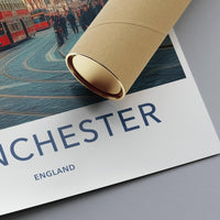 Manchester Poster - England Wall Art