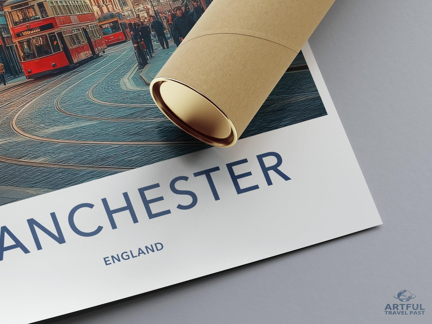 Manchester Poster - England Wall Art