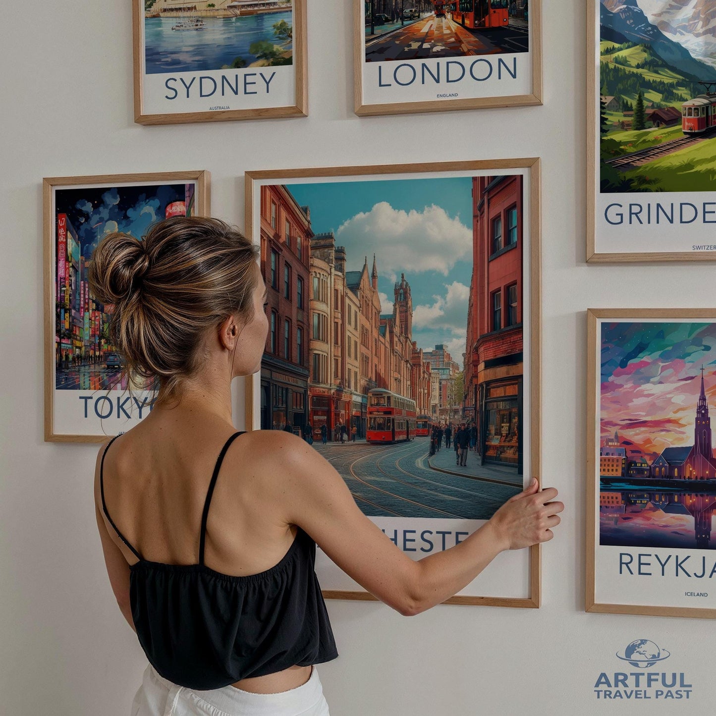 Manchester Poster - England Wall Art
