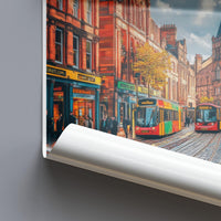 Manchester Poster - England Wall Art
