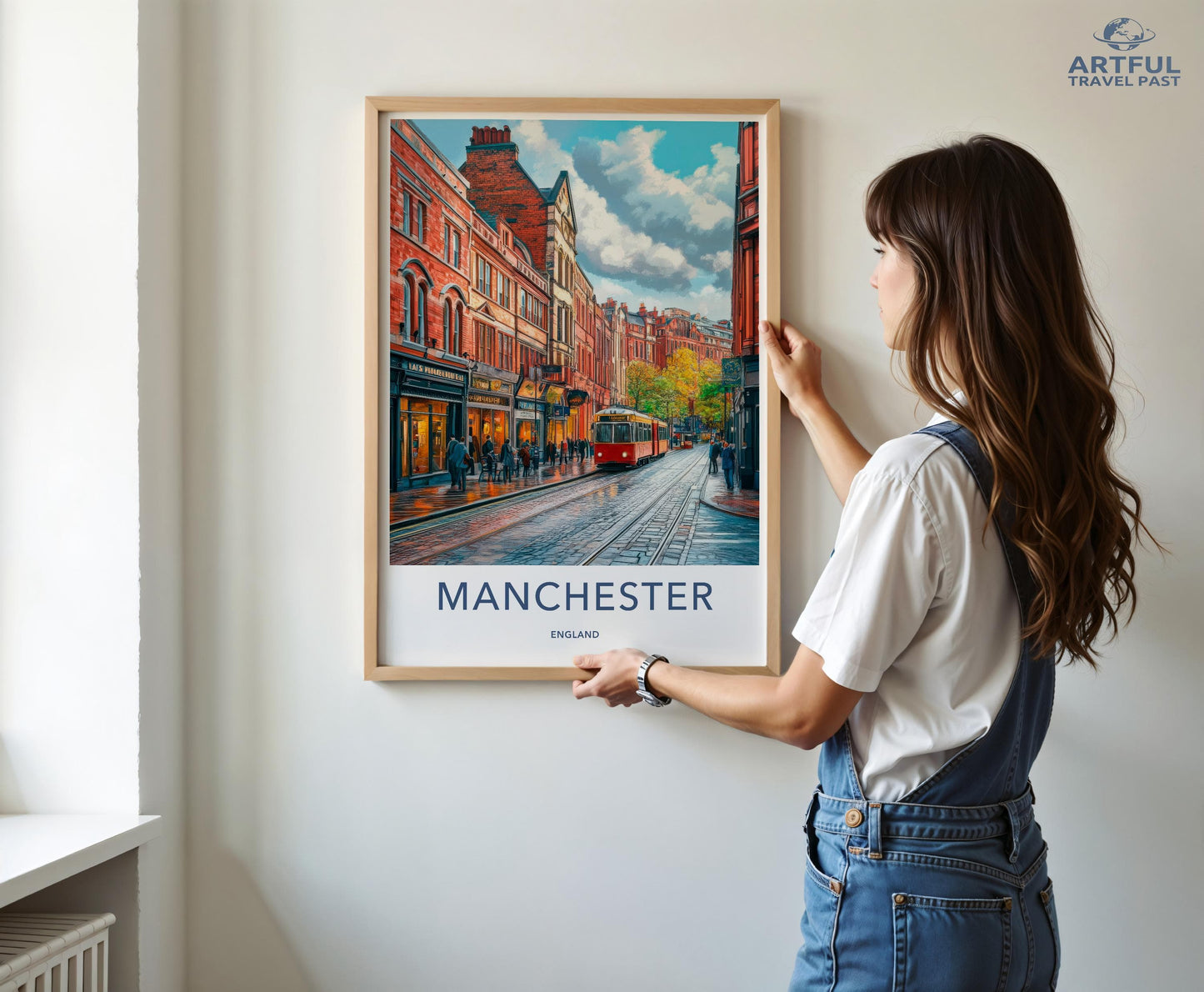 Manchester Poster - England Wall Art