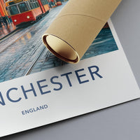 Manchester Poster - England Wall Art