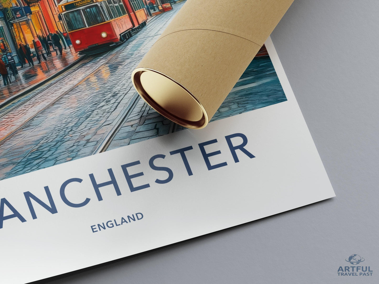 Manchester Poster - England Wall Art