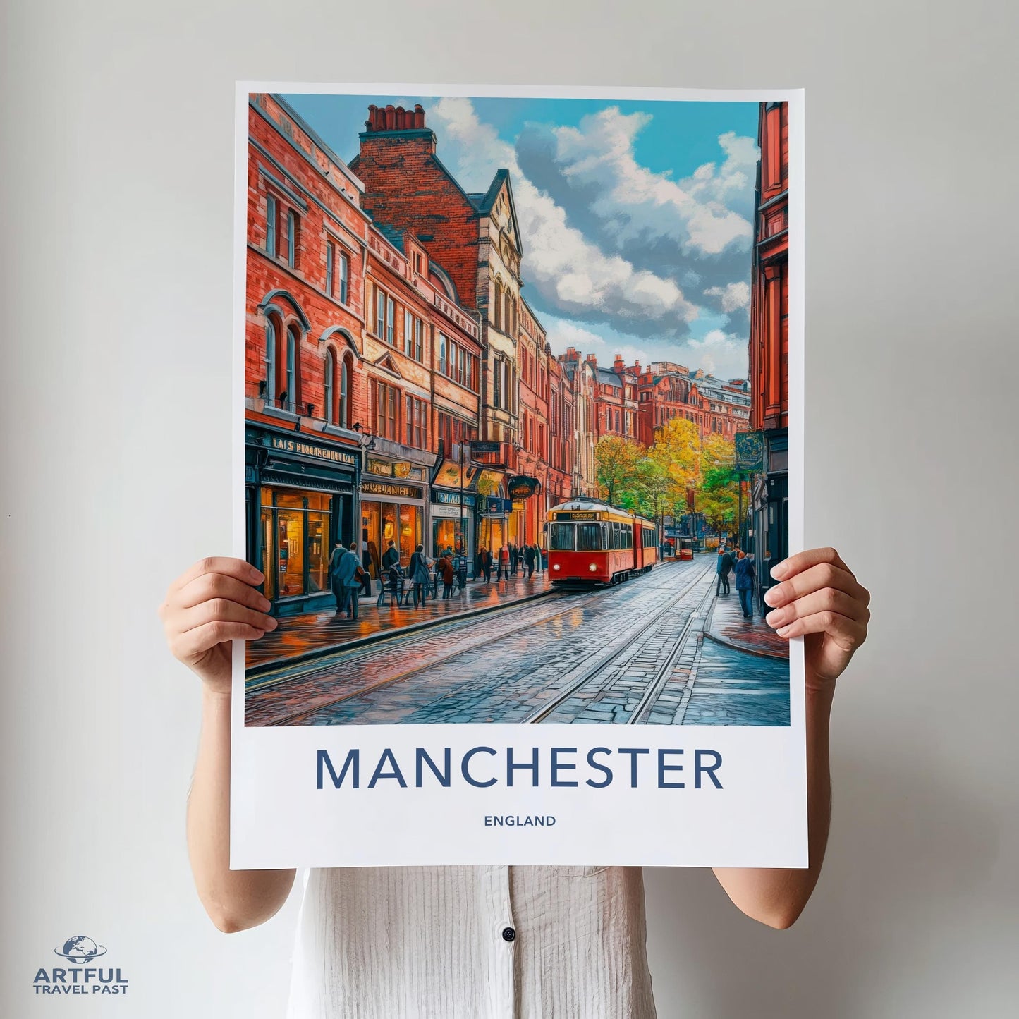 Manchester Poster - England Wall Art