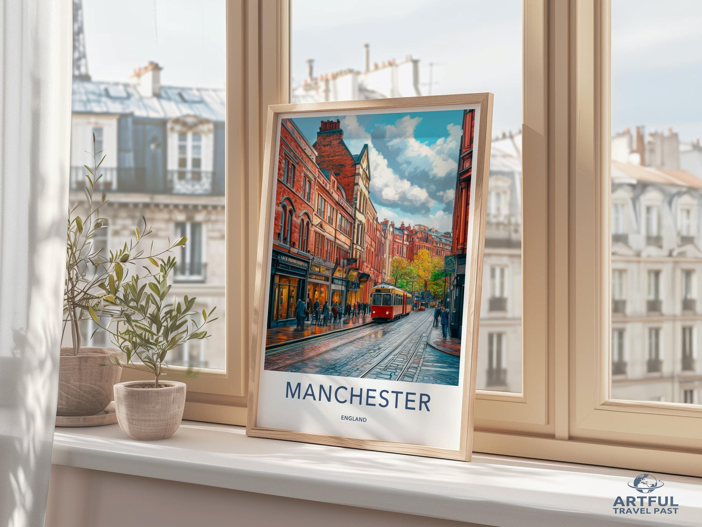 Manchester Poster - England Wall Art