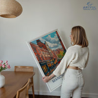 Manchester Poster - England Wall Art