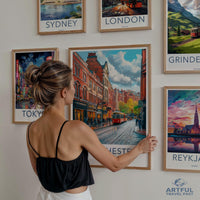 Manchester Poster - England Wall Art