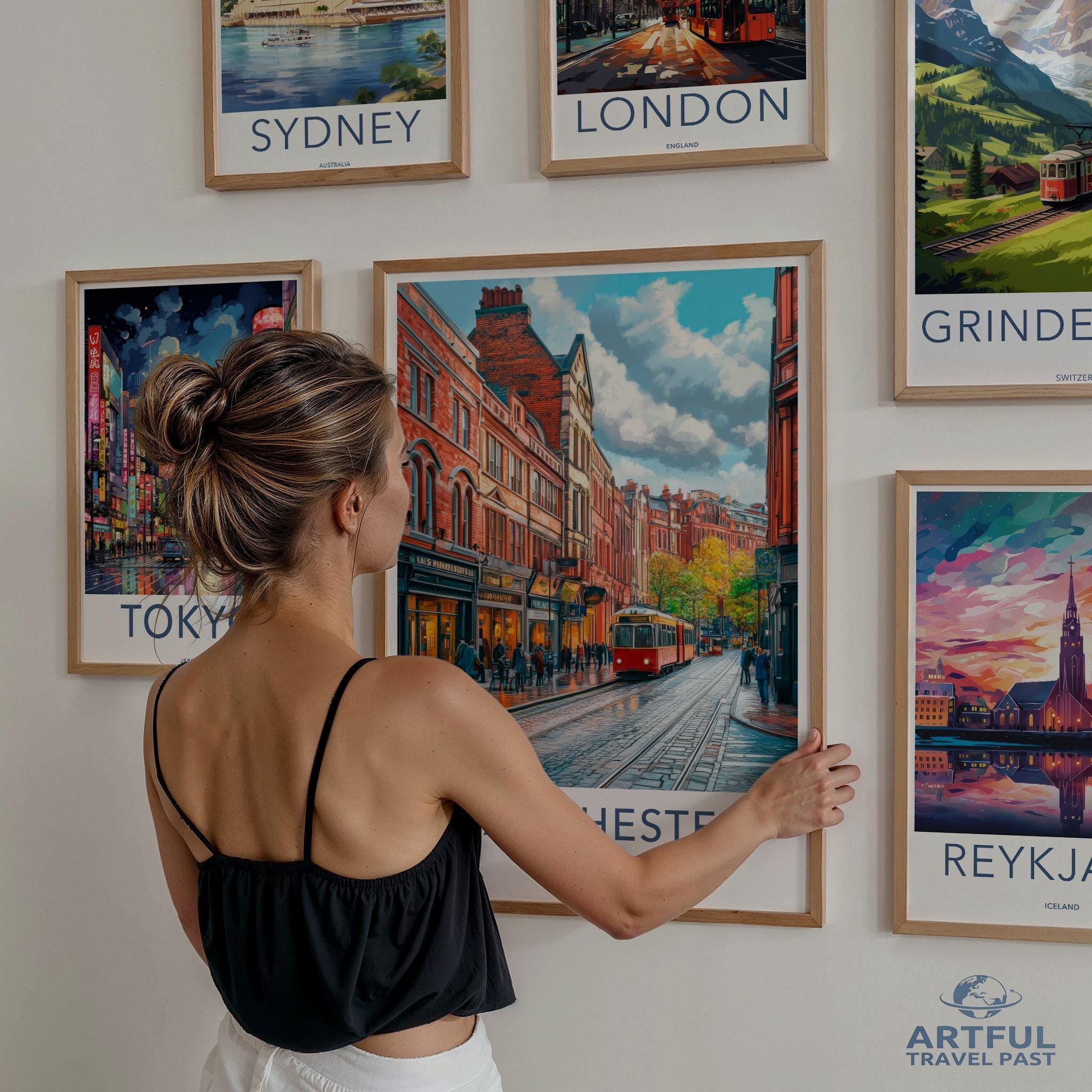 Manchester Poster - England Wall Art